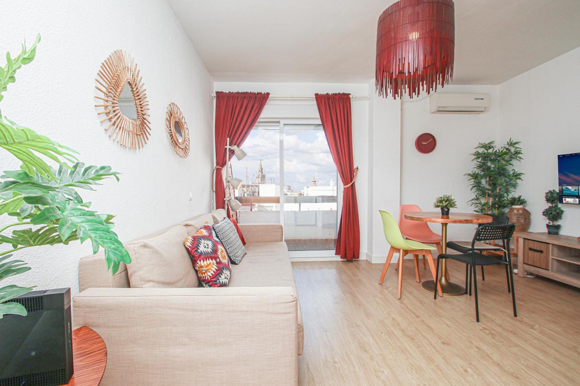Stunning Apt W Views To Giralda - 15 Minutes Walk Sevilla Exteriér fotografie