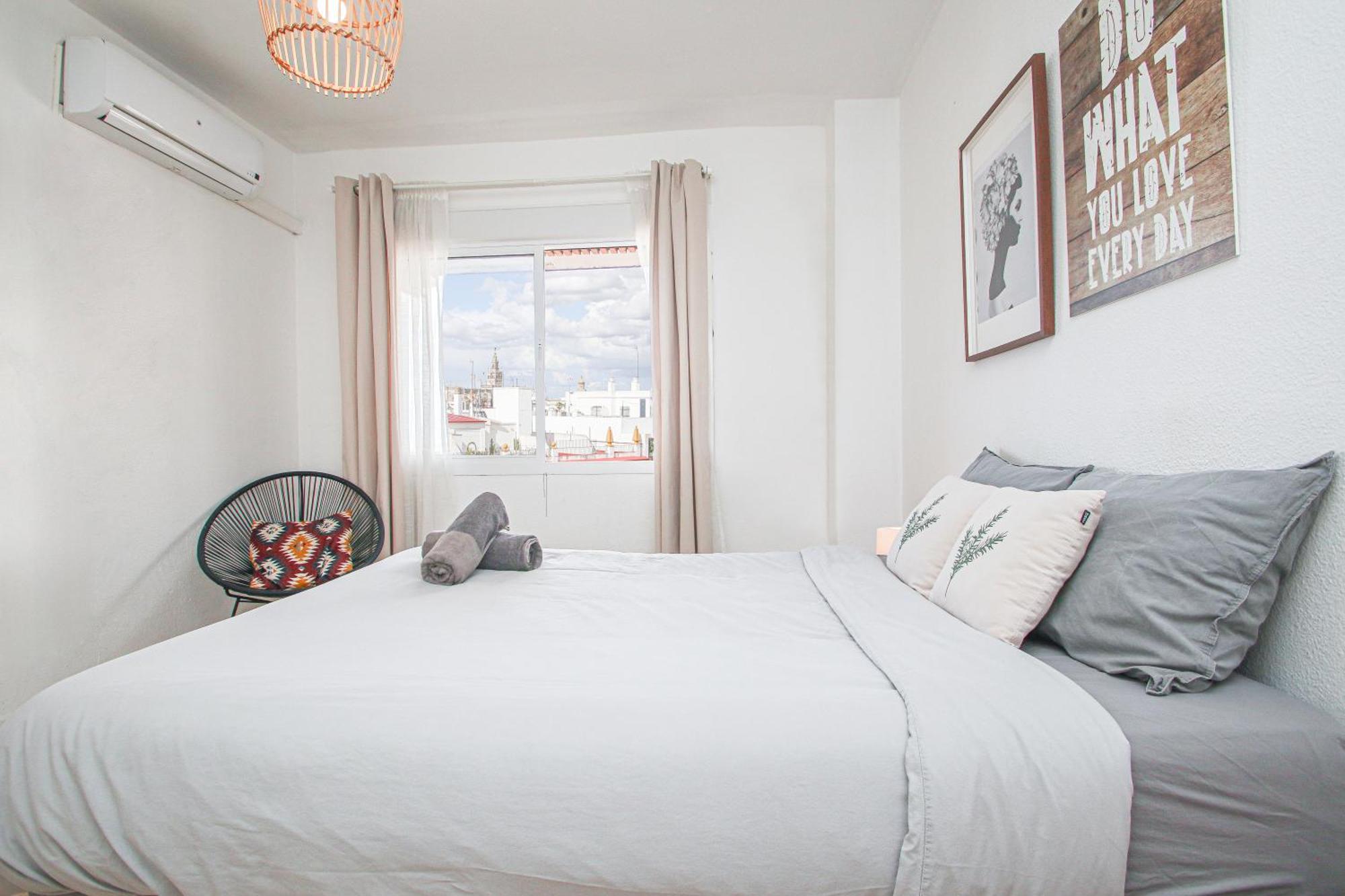 Stunning Apt W Views To Giralda - 15 Minutes Walk Sevilla Exteriér fotografie